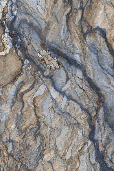 Natural Rock Formation Showing Beautiful Patterns and Layered Geologic Features