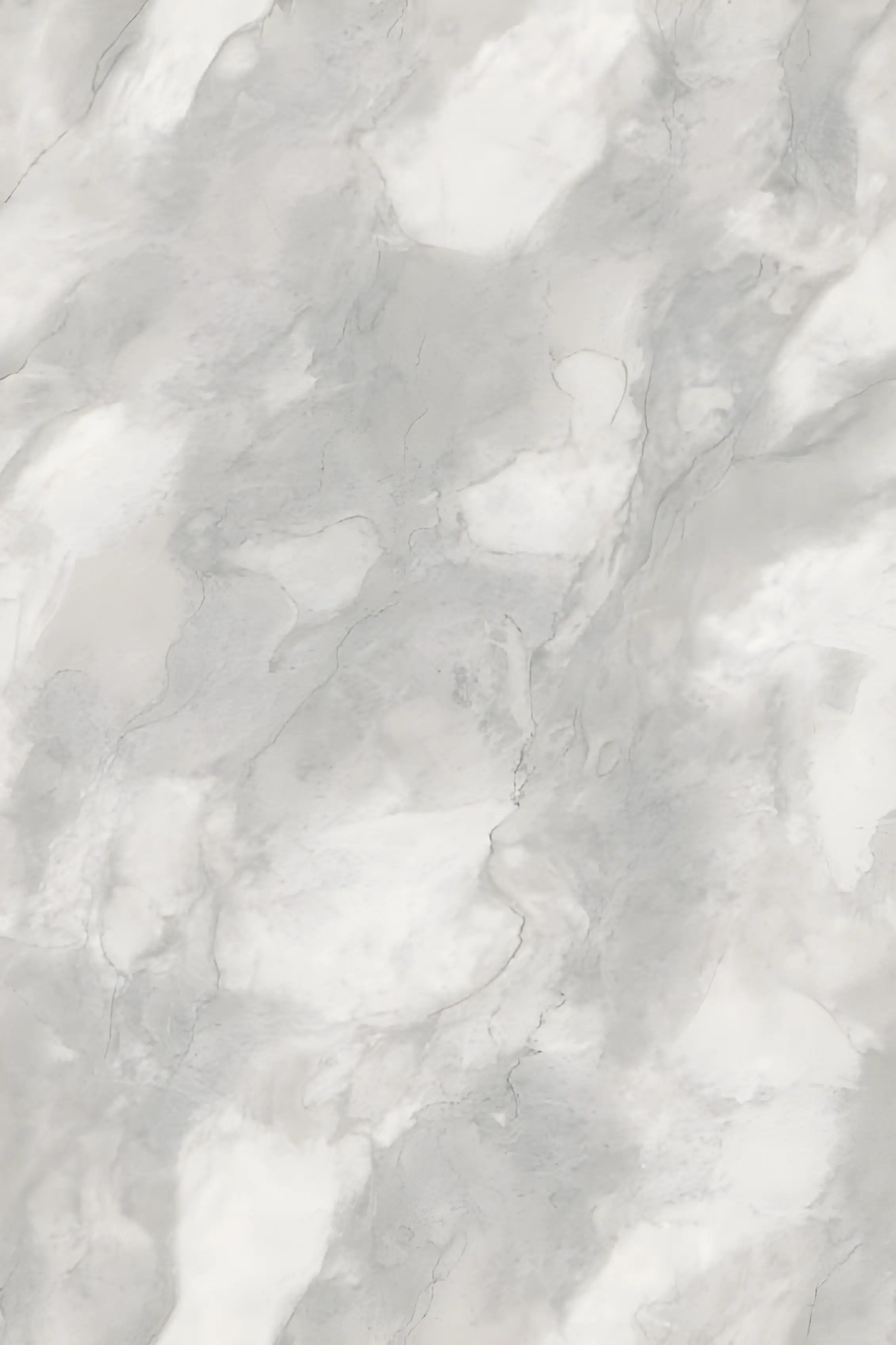 Polished White Marble Texture with Subtle Gray Veining Patterns