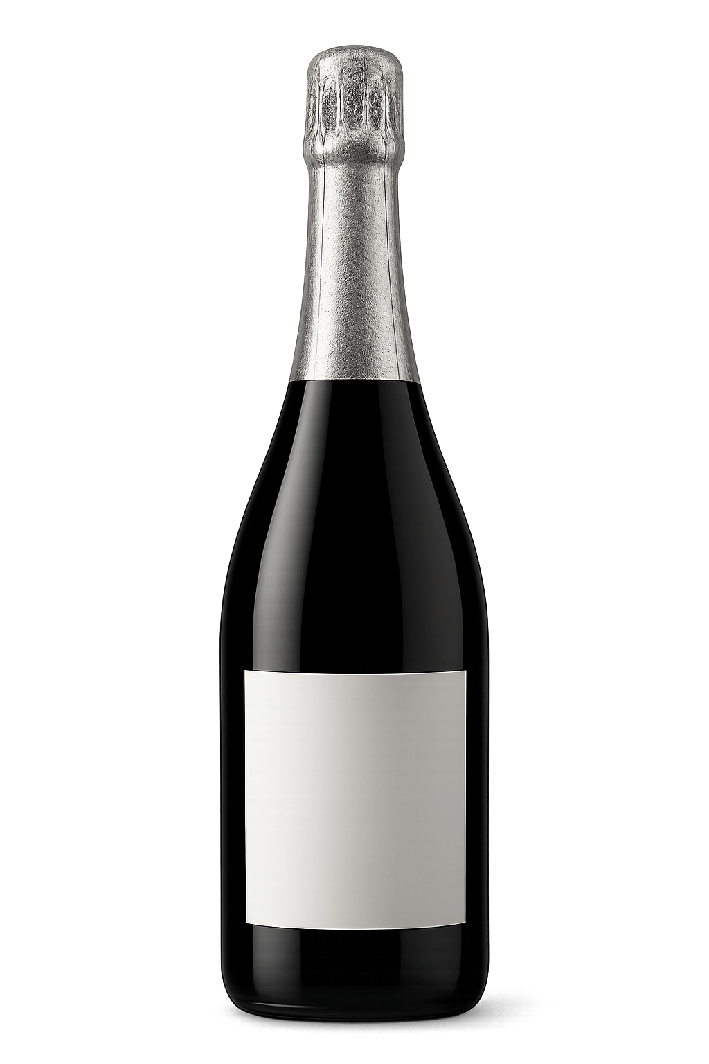 Premium Dark Wine Bottle with Label