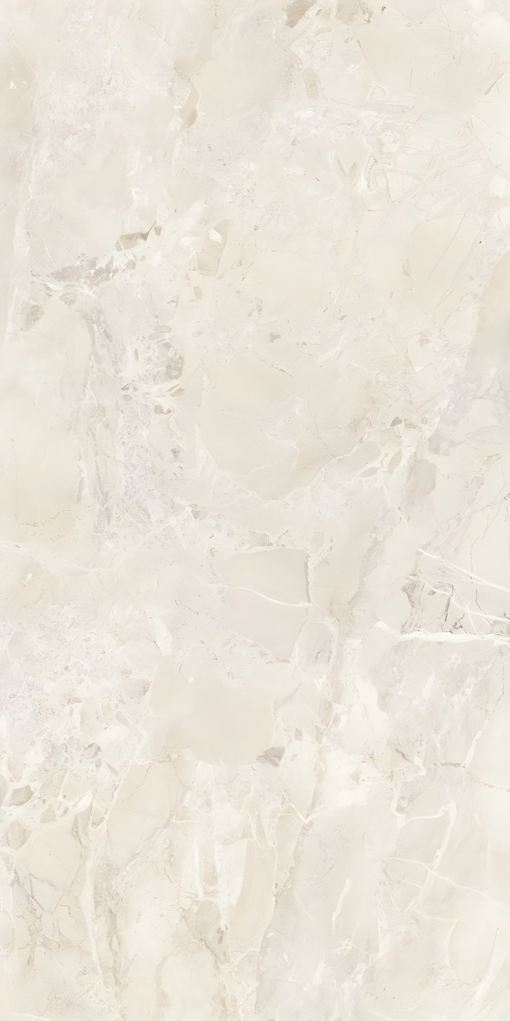 Pristine Light Cream Marble with Soft Veins