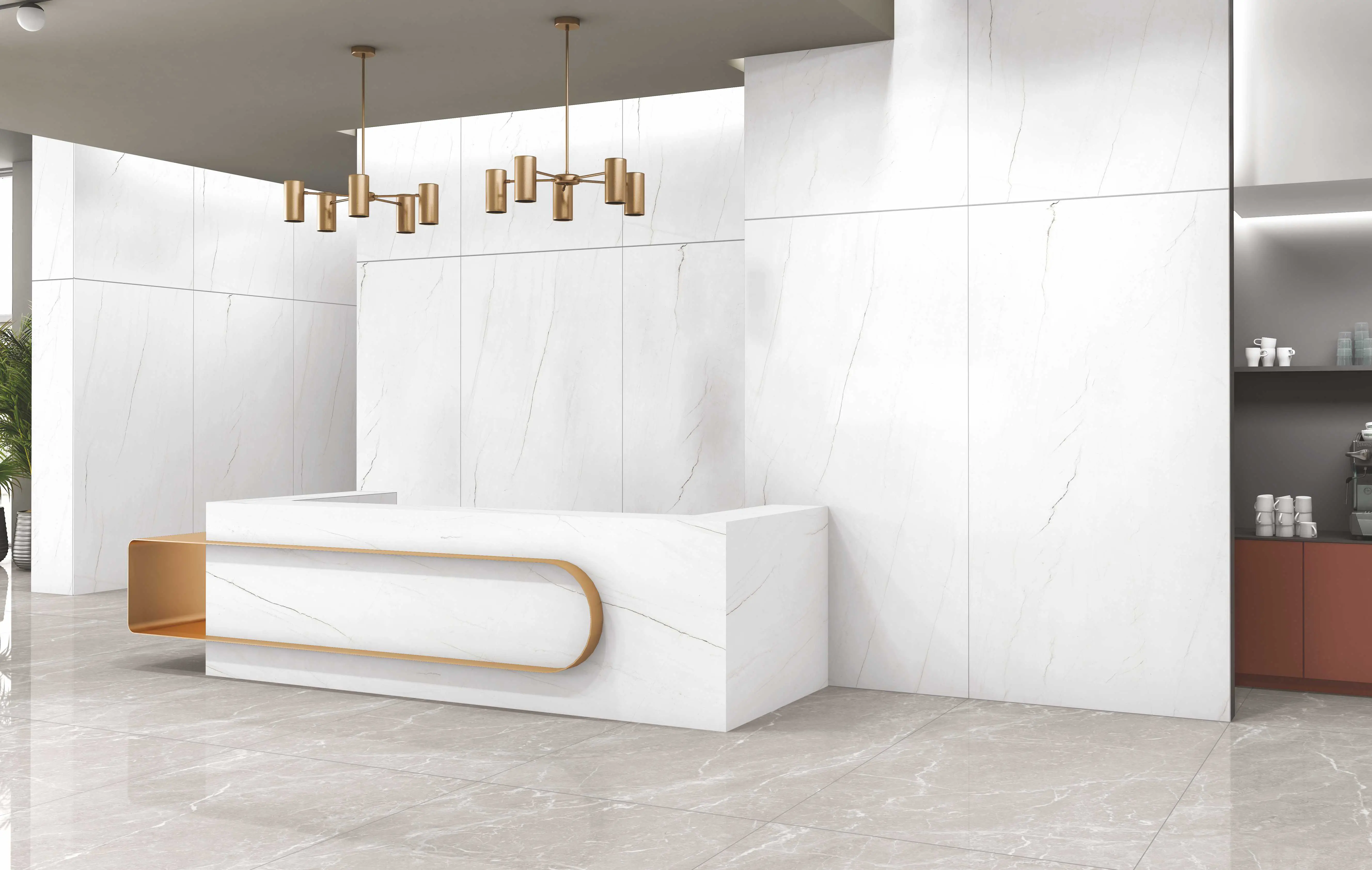 Reception Marble Effect Tiles Preview