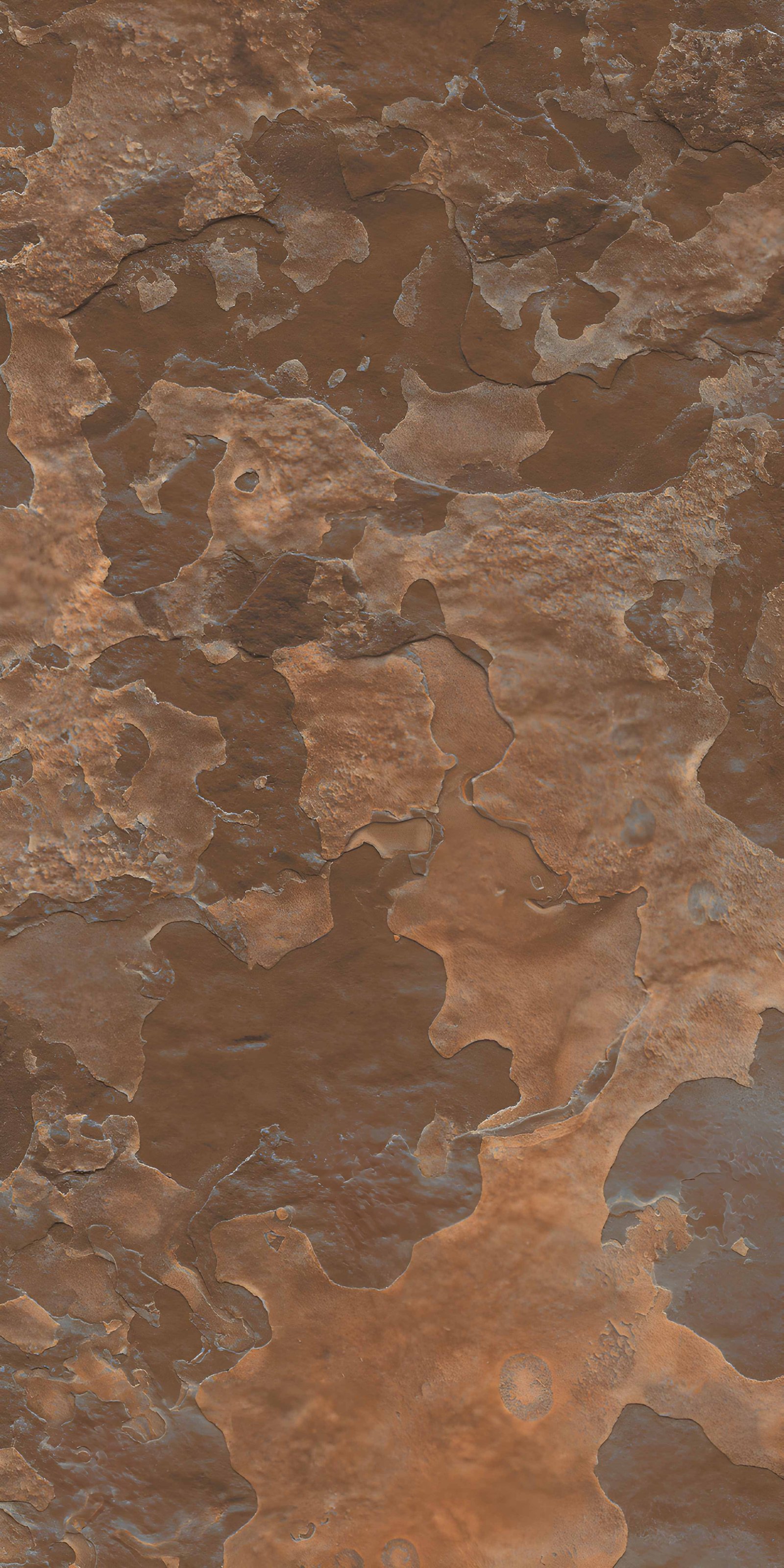 Rich Brown and Rust Terracotta Stone Texture