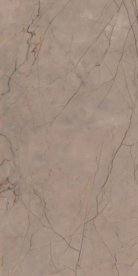 Rosy Beige Marble with Fine Veining Texture