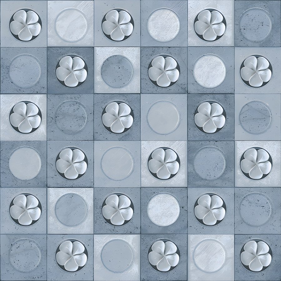 Rustic Irregular Stone Mosaic Tile