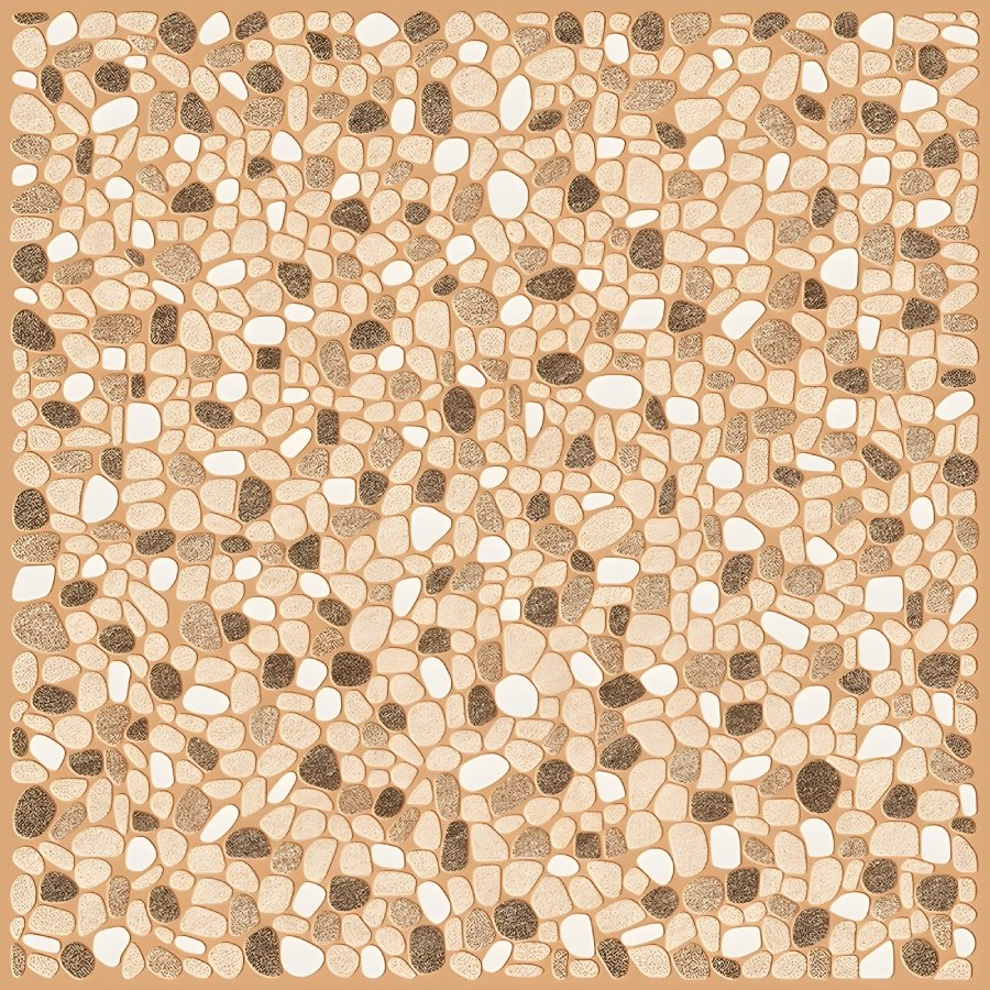 Small Aggregate Tan Pebble Look Floor Tile