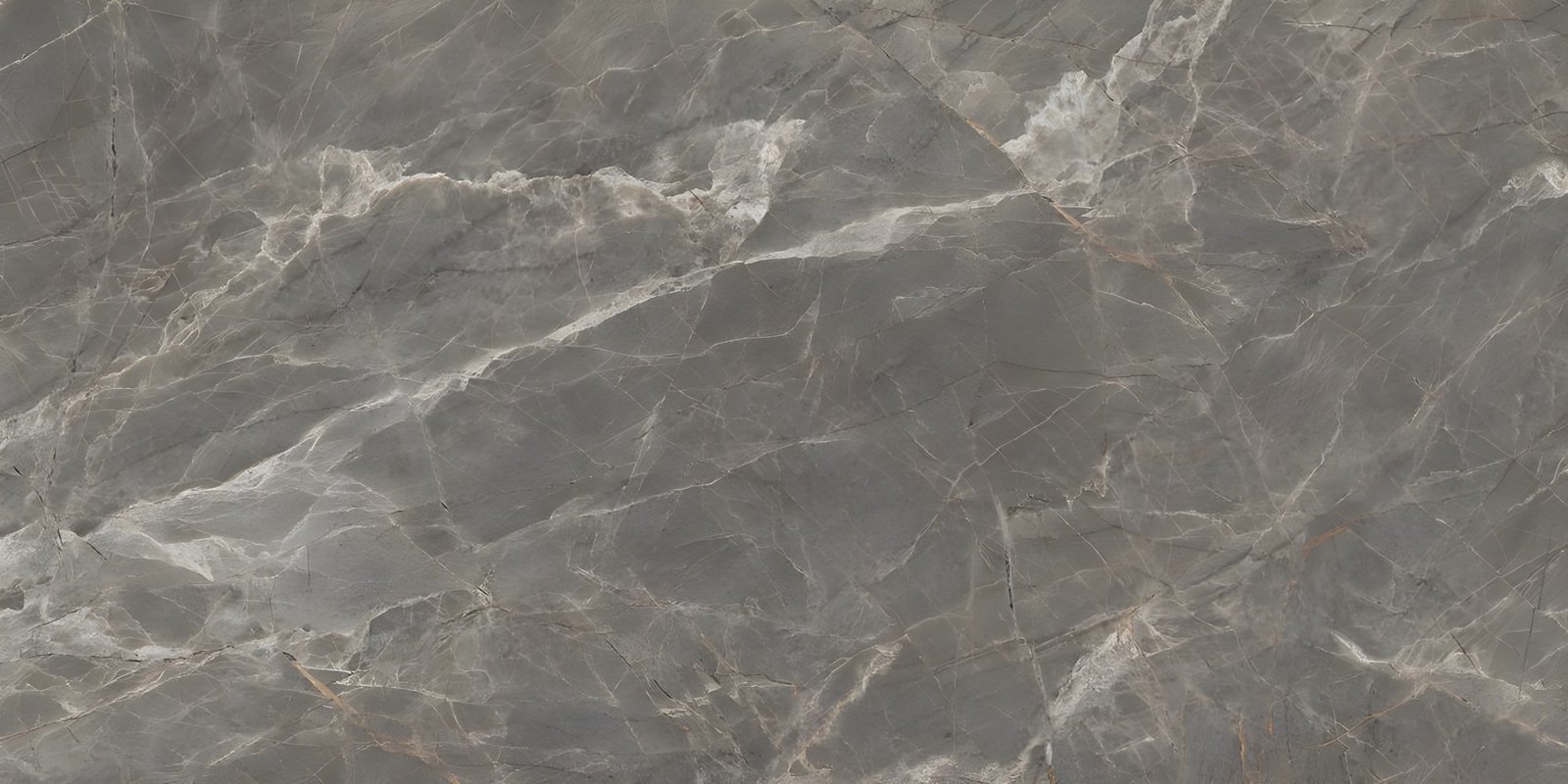 Smoky Dark Grey Marble with White Veins