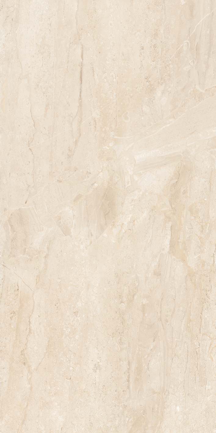 Smooth Beige Marble Slab with Unique Textural Details and Elegant Patterns