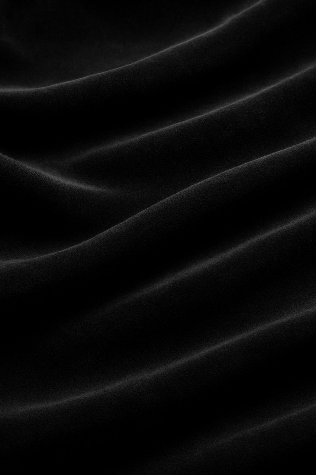 Soft Dark Black Velvet Fabric Mobile Wallpaper