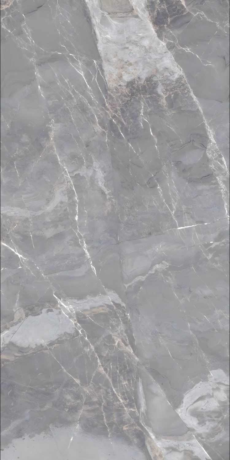 Soft Gray Marble Fine White Veining