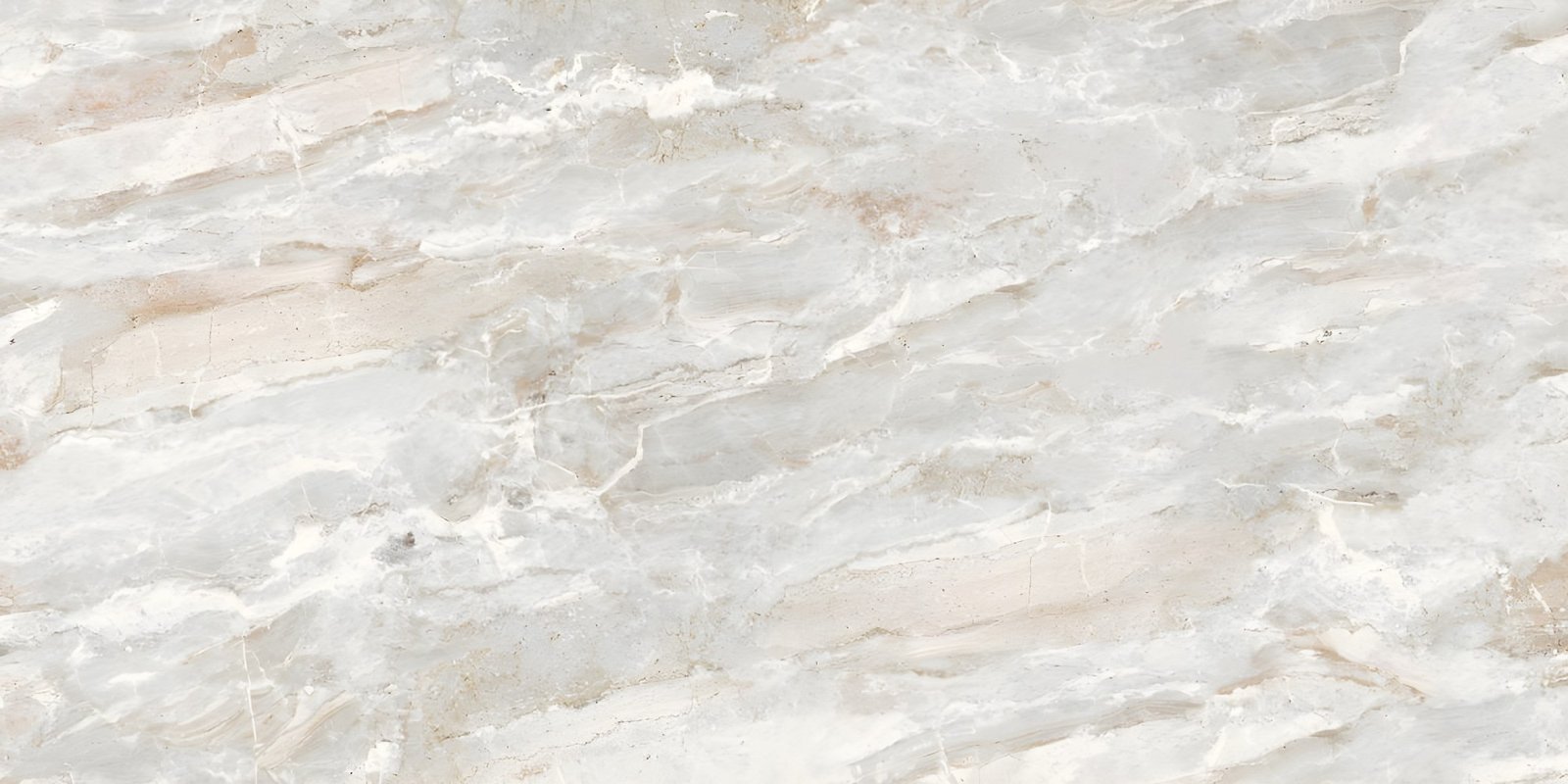 Soft White Natural Marble with Beige Hues