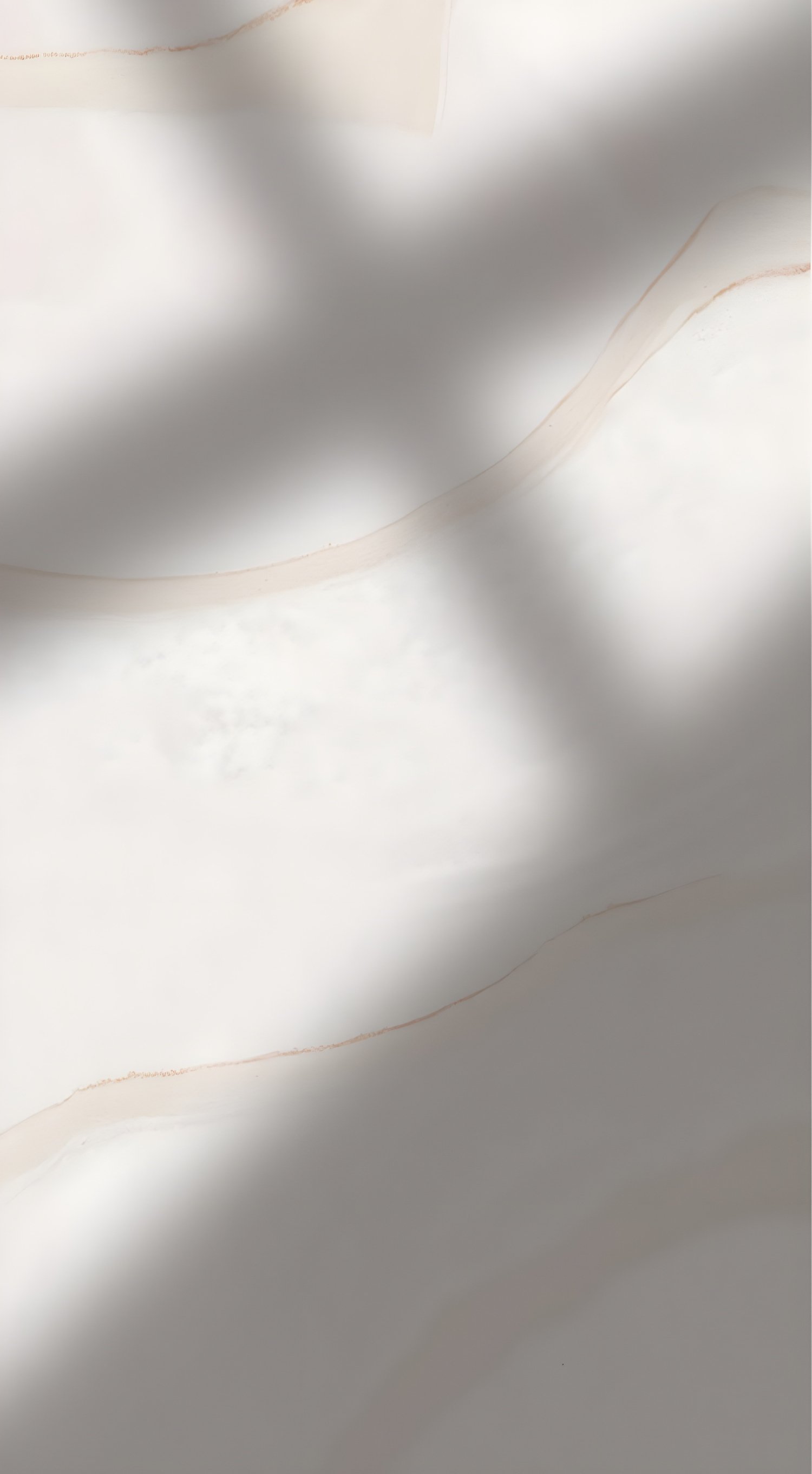 Soft White Onyx with Flowing Taupe Veining