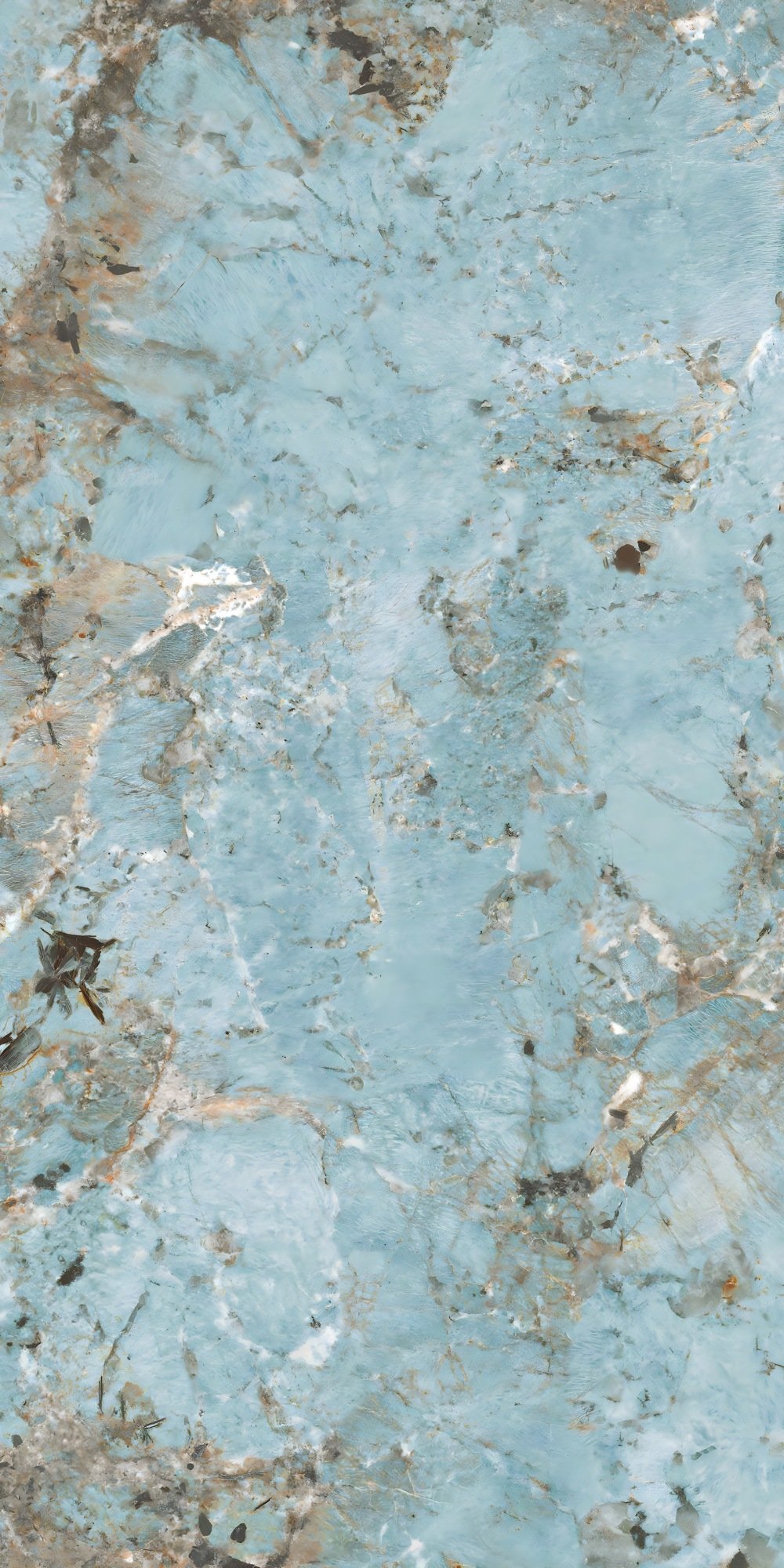 Stunning Aqua Blue Natural Marble Texture