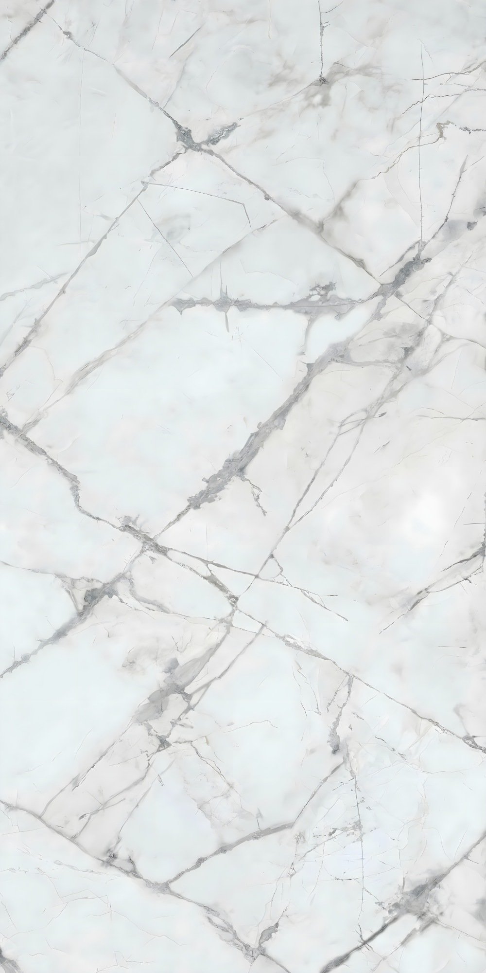 Subtle White Marble with Fine Grey Veining