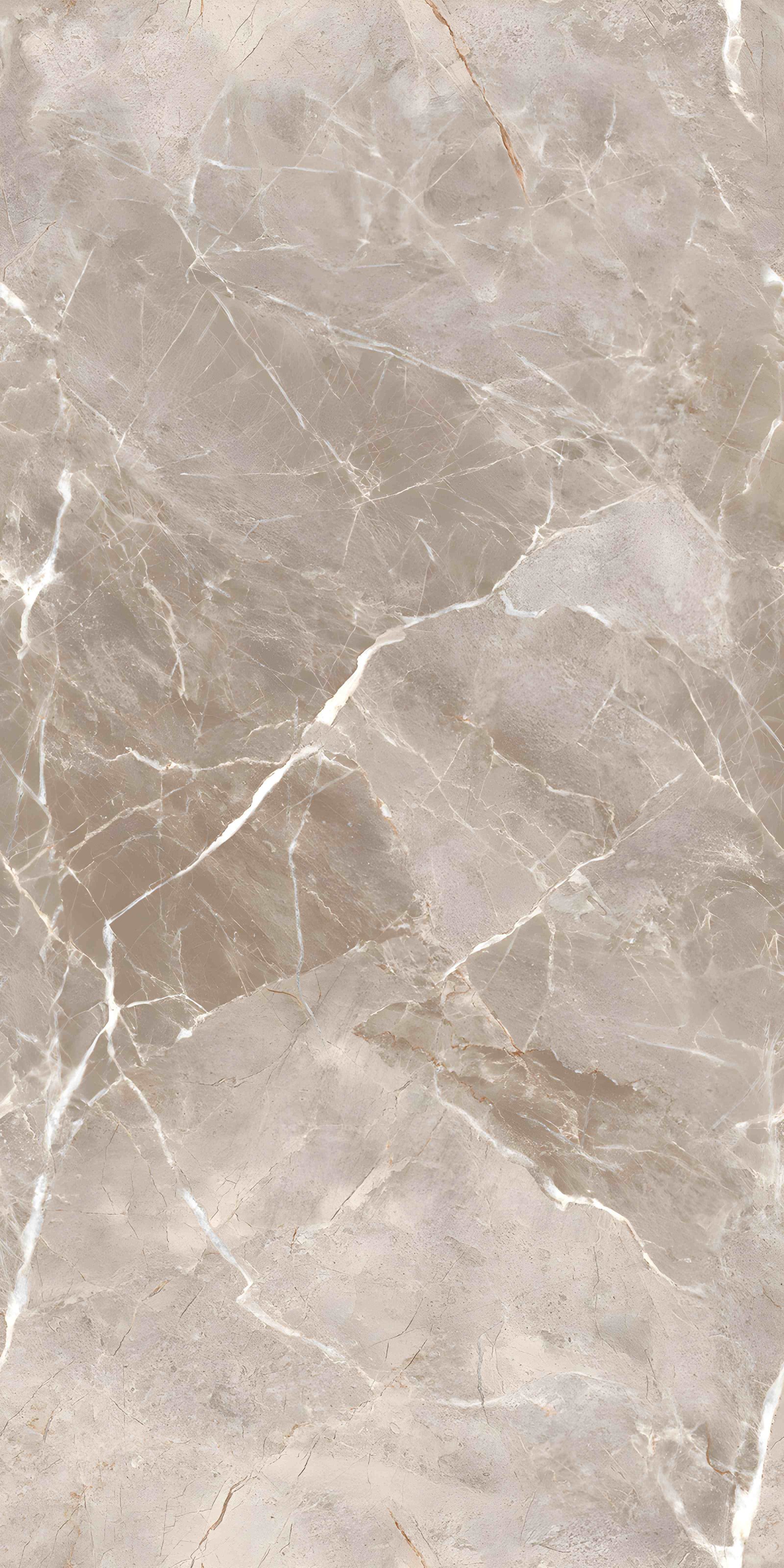 Taupe Brown Natural Marble with White Veins
