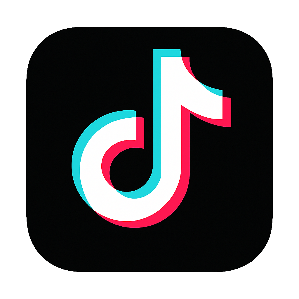 TikTok Logo Music Note Rounded Square