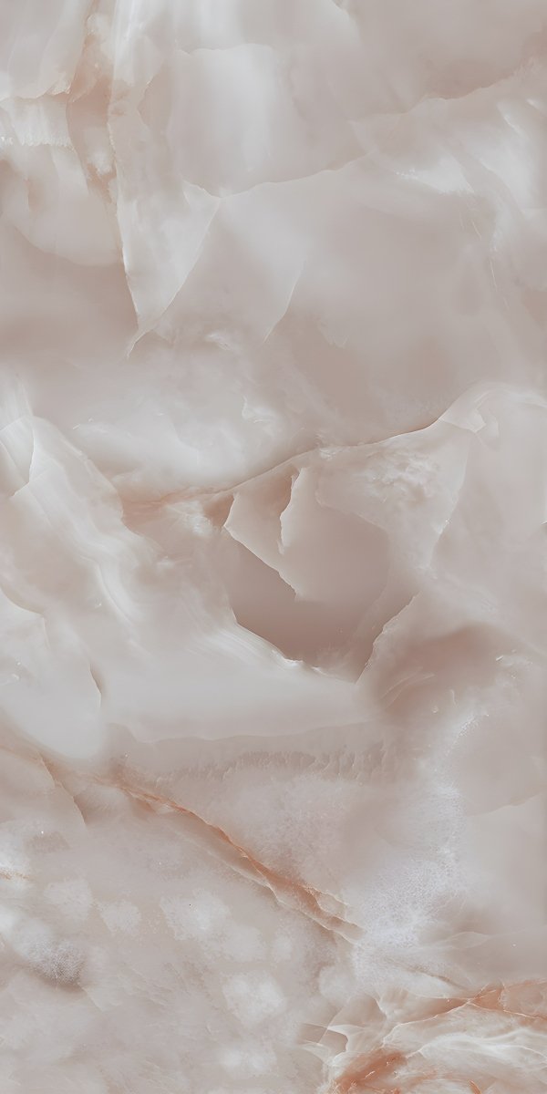 Translucent Soft Rose Pink Onyx