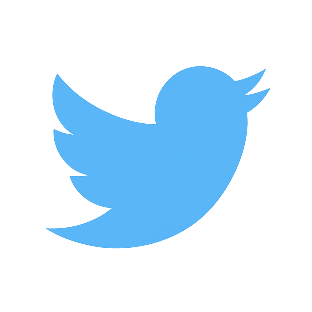 Twitter Logo Icon Transparent Background