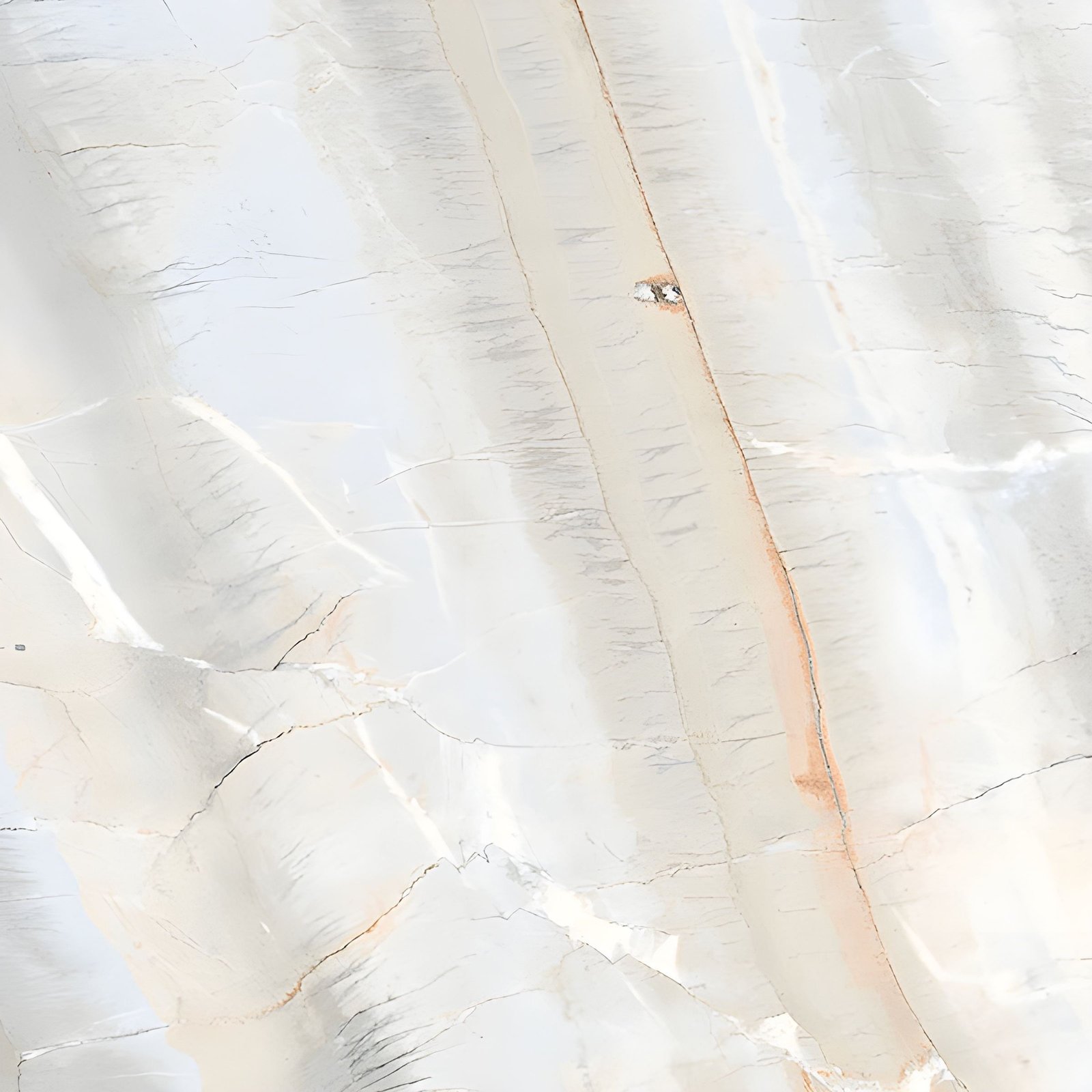 Vertical Veined White and Beige Marble Texture