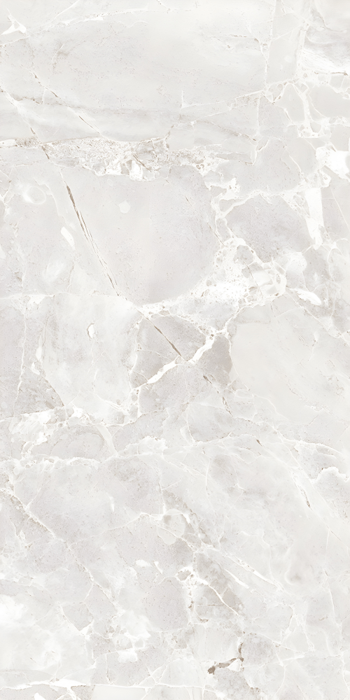 Very Light Grey Marble Cracked Veins