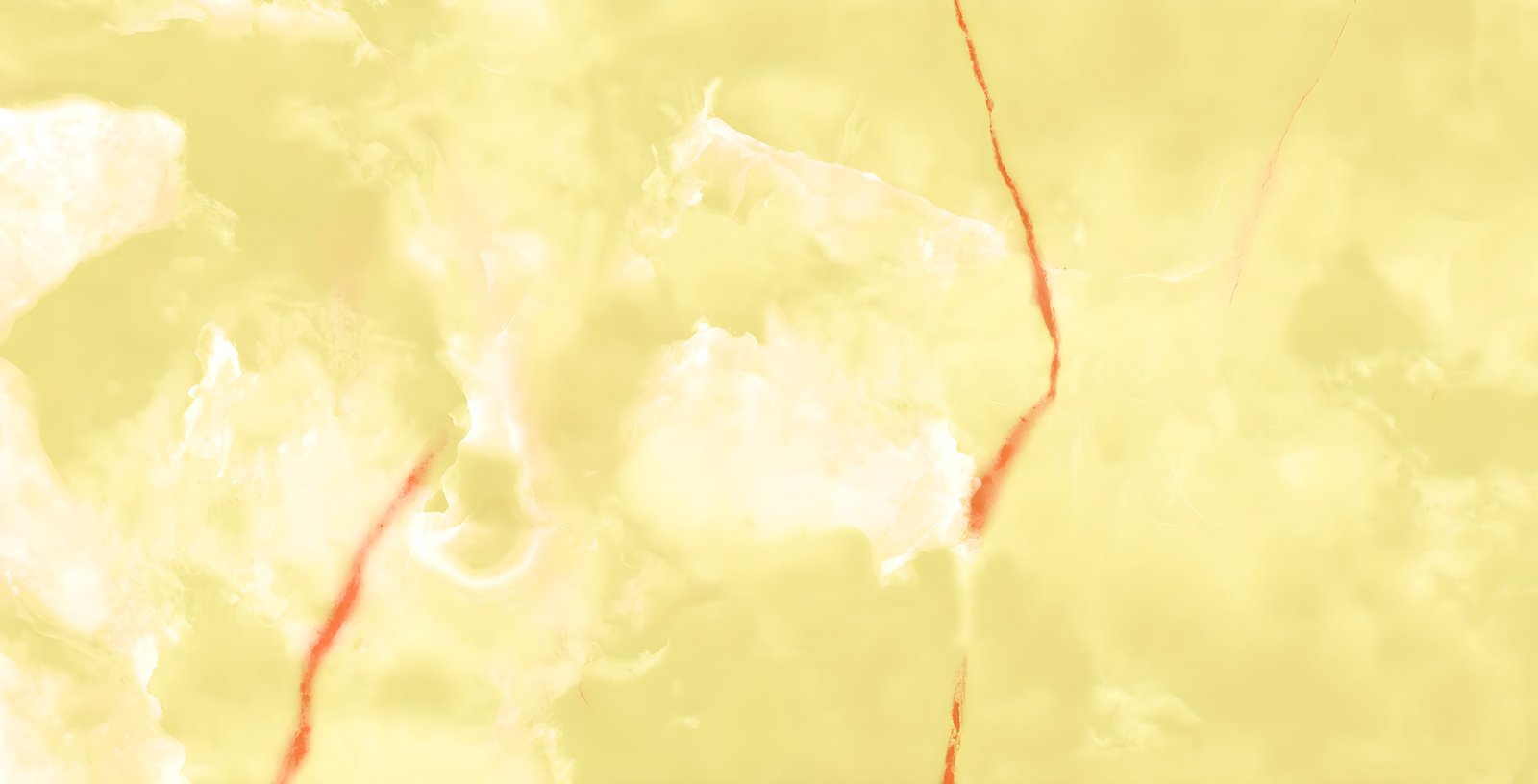 Vibrant Yellow Onyx Marble with Striking Red Veins