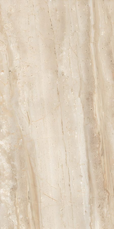 Warm Beige Marble Travertine Look Tile