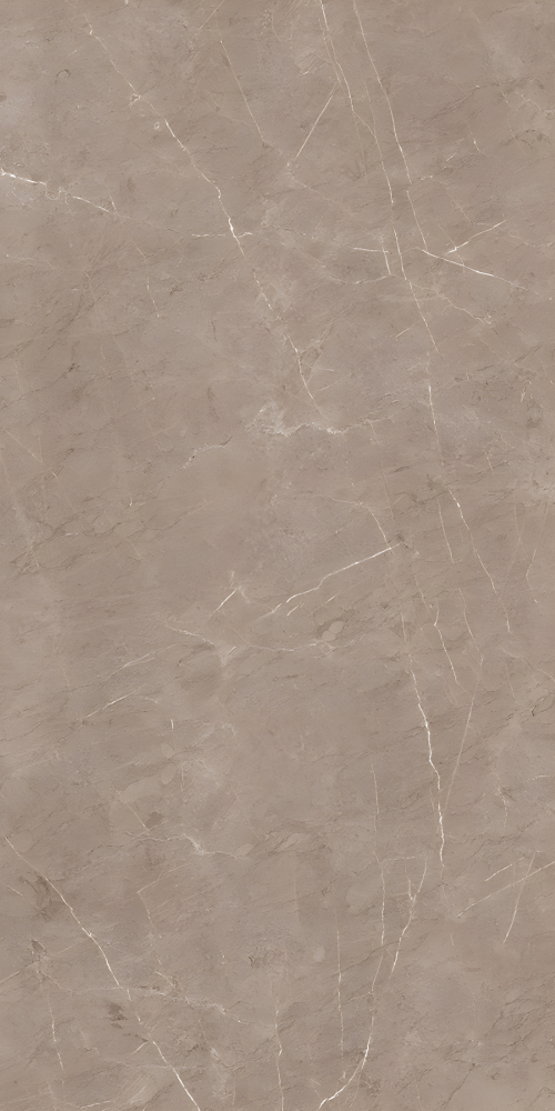 Warm Brown Taupe Marble with Fine Veins