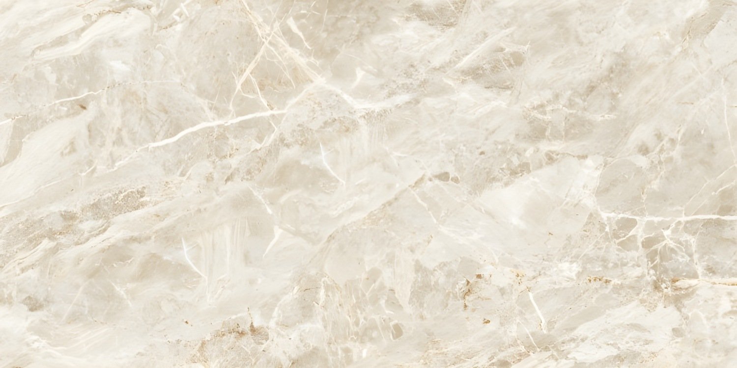 Warm Cream Marble Gold White Veins