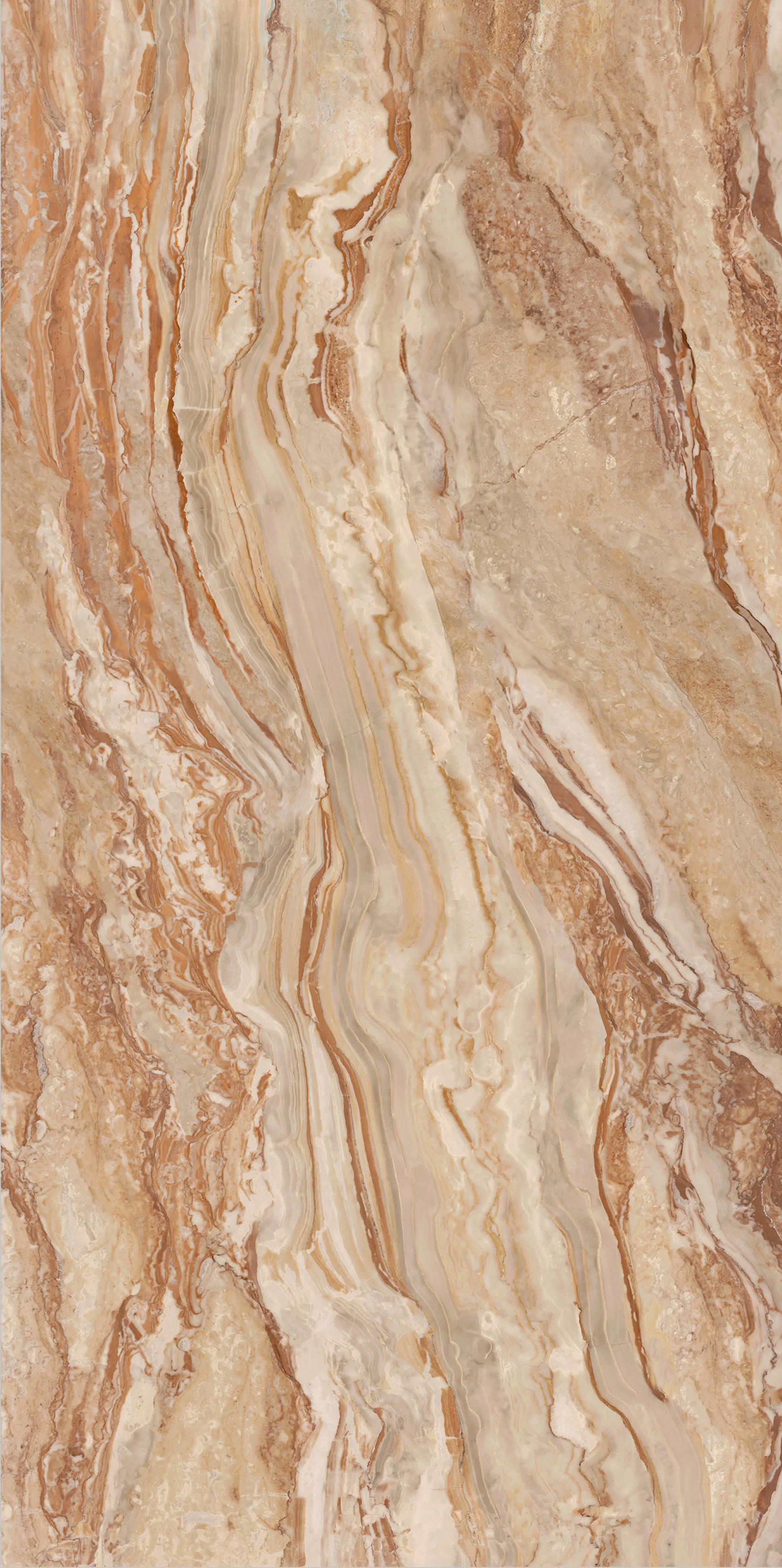 Warm Toned Marble Texture With Natural Geological Patterns and Details