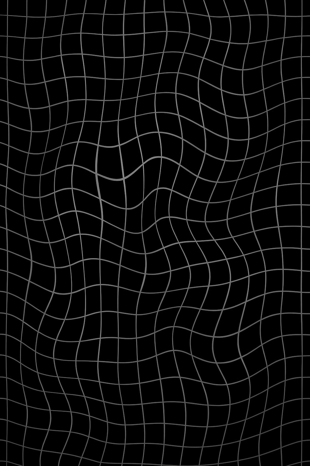 Warped Grid Abstract Dark Mobile Wallpaper