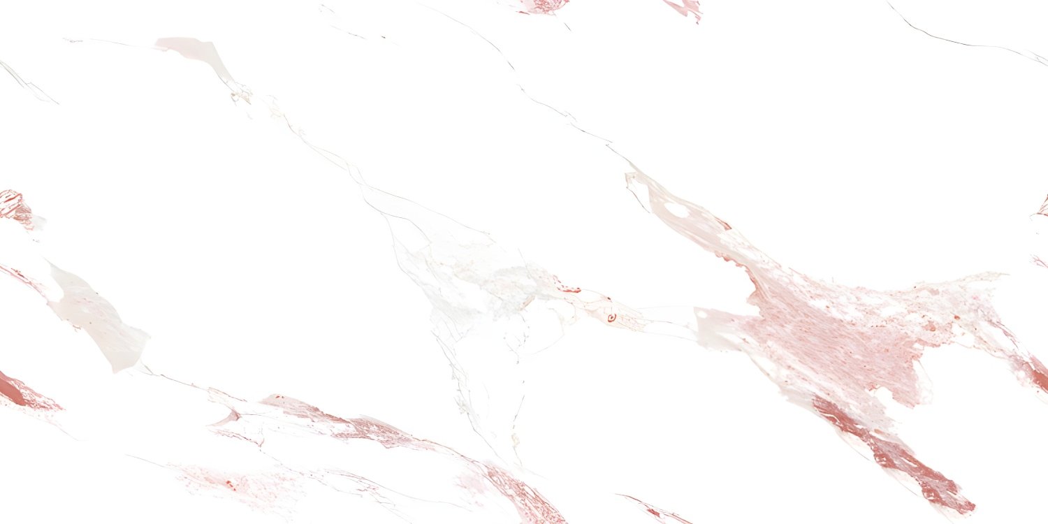 White Marble Bold Rose Gold Veins