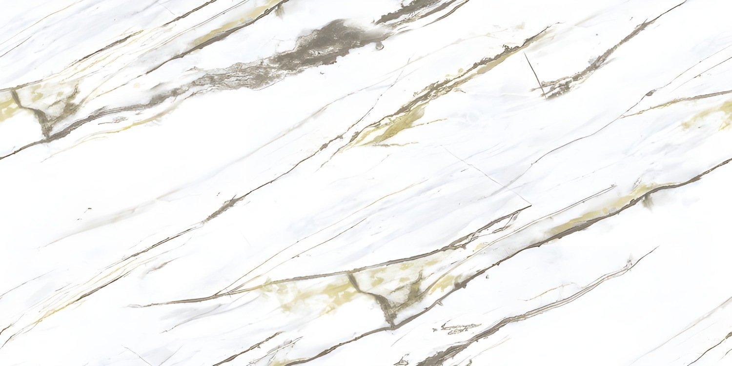 White Marble Gold Grey Diagonal Veins