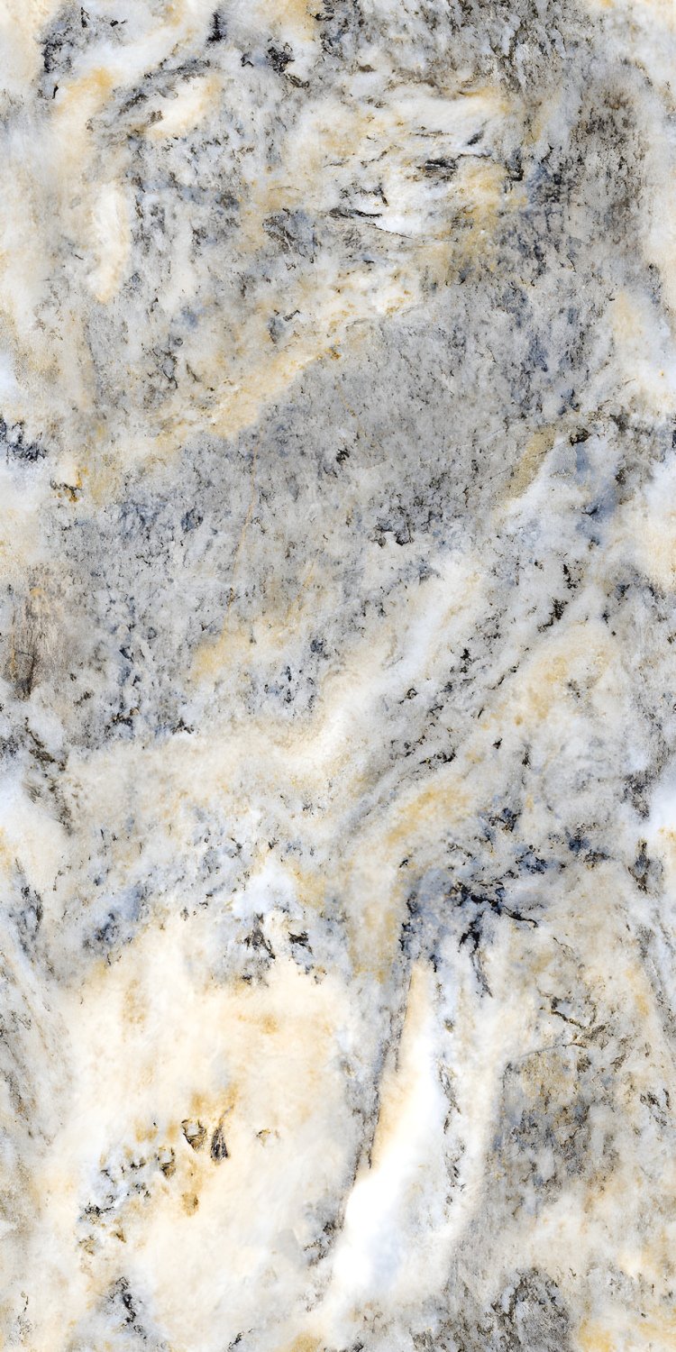 White Quartzite Tile Grey Gold Mottling